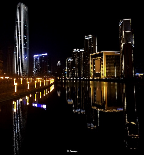 海河夜景